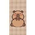 Miniatyrbillede 4 af 4: Apple iPhone 13 Pro Tegnebogsetui Mobilskal kawaii capybara flera figurer japansk stil
