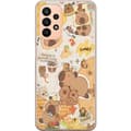 Pikkukuva 1 / 3: Samsung Galaxy A23 Läpinäkyvä kuori Kawaii capybara mobilskal med gulliga djurmotiv