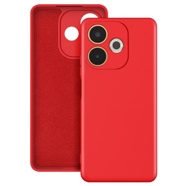 Coque för Oppo A5 Pro Skydd i Silikon Soft-Touch Röd