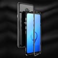 Miniatyrbild 3 av 4: Coque för Samsung Galaxy S9 - Magnetisk Svart Helskydd Metall [Phonillico®]