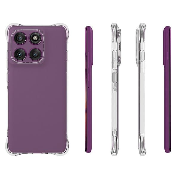SKALO Motorola Edge 60 Pro 5G Extra strong TPU Skal - Transparent