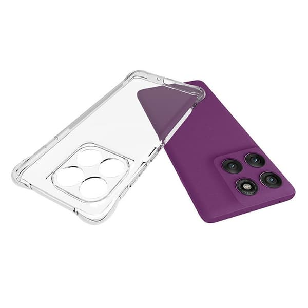 SKALO Motorola Edge 60 Pro 5G Extra strong TPU Skal - Transparent