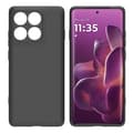 Pikkukuva 2 / 4: SKALO Motorola Edge 60 Pro 5G Mattamusta Ultraohut TPU Suojakuori - Musta