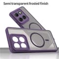 Miniatyrbild 6 av 8: SKALO Motorola Edge 60 Pro 5G Matt Hybrid Skal - Lila