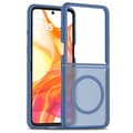Miniatyrbild 1 av 3: SKALO Motorola Razr 60 Ultra 5G Skin-touch Hybrid Skal - Blå