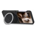 Miniatyrbild 3 av 11: SKALO Motorola Razr 60 Ultra 5G D21 Kickstand Retro PU-Läder Skal - Svart