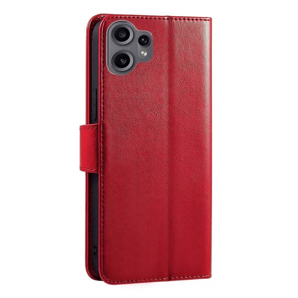 SKALO Nothing CMF Phone 2 Pro PU-Läder Plånboksfodral - Röd