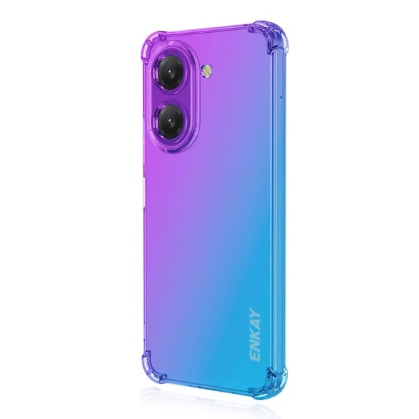 SKALO Xiaomi Redmi A5 4G ENKAY Gradient Extra strong TPU Skal - Lila-Blå