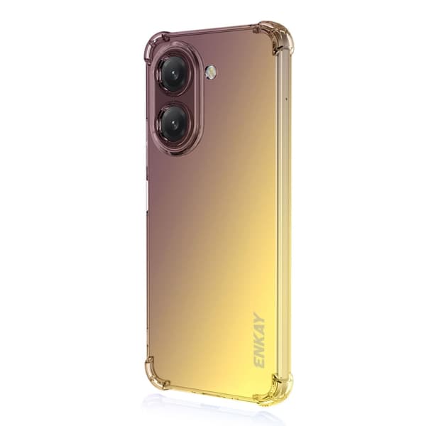 SKALO Xiaomi Redmi A5 4G ENKAY Gradient Extra strong TPU Skal - Lila-Gul