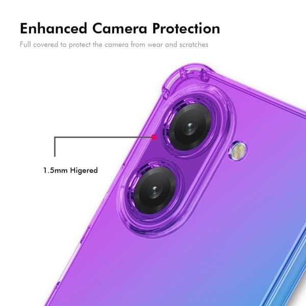 SKALO Xiaomi Redmi A5 4G ENKAY Gradient Extra strong TPU Skal - Blå-Rosa