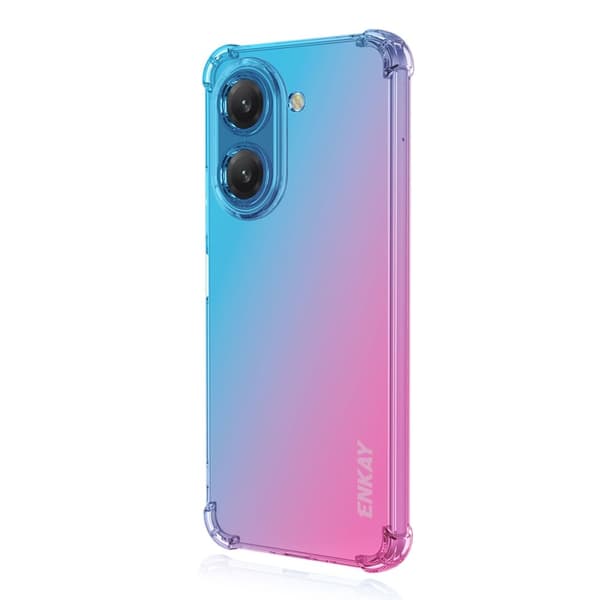SKALO Xiaomi Redmi A5 4G ENKAY Gradient Extra strong TPU Skal - Blå-Rosa