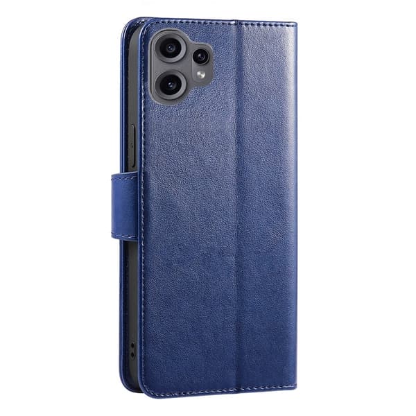 SKALO Nothing CMF Phone 2 Pro PU-Läder Plånboksfodral - Blå