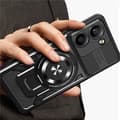 Pikkukuva 5 / 9: SKALO Xiaomi Redmi A5 4G Armor Hybrid Magneettirengas Suojakuori - Ruusukulta