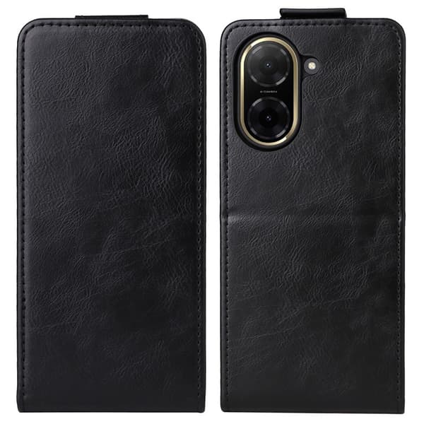 SKALO Xiaomi Redmi A5 4G Pysty PU-nahka Suojakuori - Musta