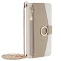 Pikkukuva 8 / 8: SKALO Xiaomi Redmi A5 4G Litchi Makeup Mirror Lompakkokotelo - Valkoinen