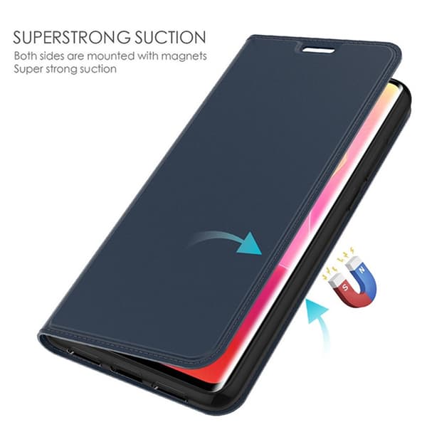 SKALO Xiaomi Redmi A5 4G Erittäin ohut muotoilu Lompakkokotelo - Sininen