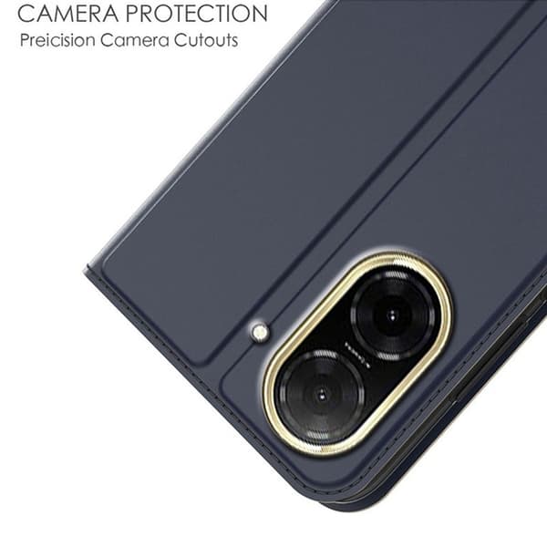 SKALO Xiaomi Redmi A5 4G Erittäin ohut muotoilu Lompakkokotelo - Sininen