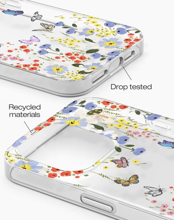 Clear Case iPhone 15 Pro Max Artistic Garden