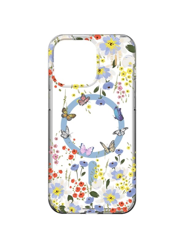 Clear Case MagSafe iPhone 15 Pro Max Artistic Garden