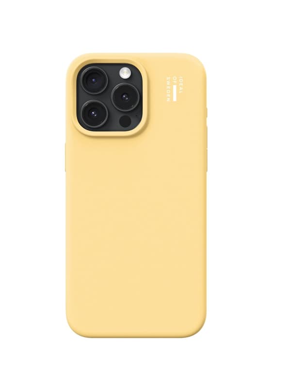Silicone Case MagSafe iPhone 14 Pro Max Soft Lemon