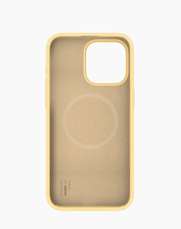 Silicone Case MagSafe iPhone 14 Pro Max Soft Lemon