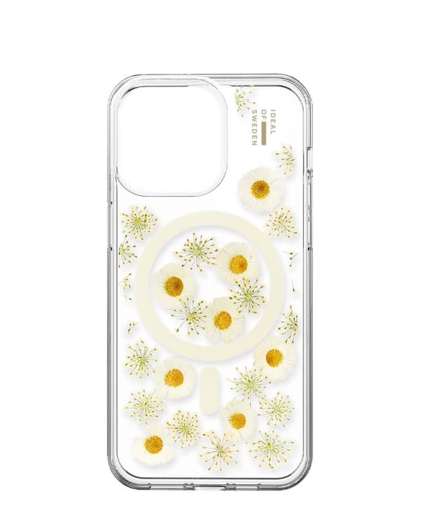 Clear Case MagSafe iPhone 15 Pro Max Daisy Bloom