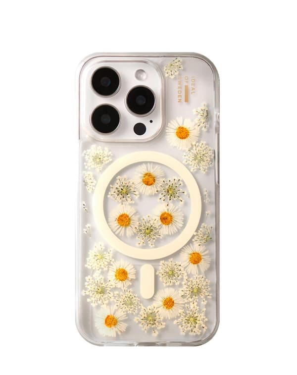 Clear Case MagSafe iPhone 15 Pro Max Daisy Bloom