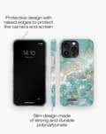 Pikkukuva 3 / 4: Printed Case MagSafe iPhone 15 Pro Max Azura Marble