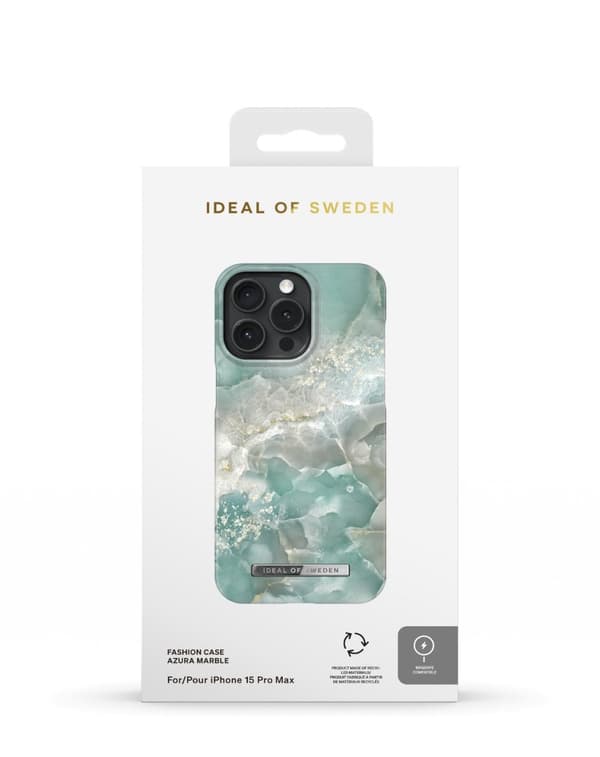 Printed Case MagSafe iPhone 15 Pro Max Azura Marble