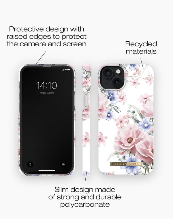 Printed Case iPhone 15 Plus Floral Romance