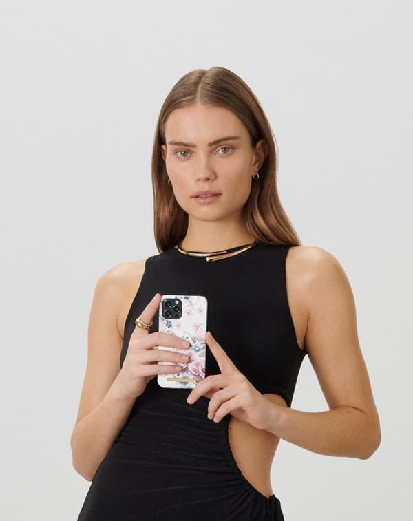 Printed Case iPhone 15 Plus Floral Romance