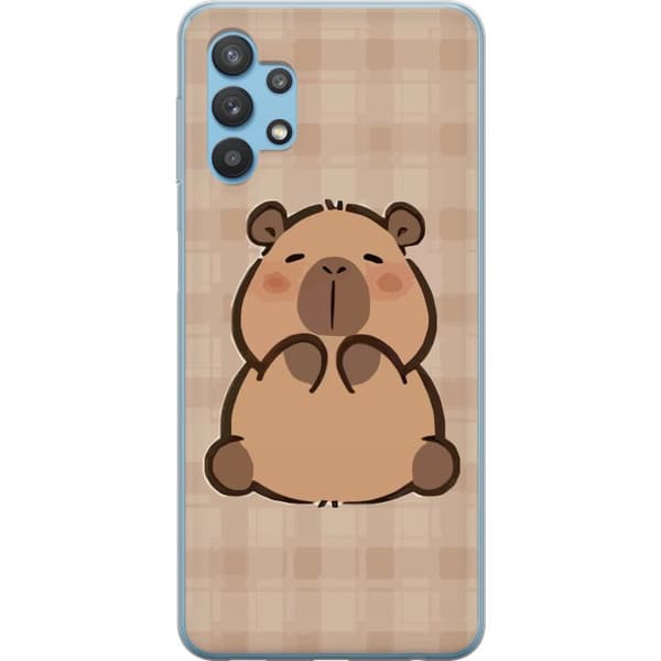 Samsung Galaxy A32 5G Genomskinligt Skal Mobilskal kawaii capybara flera figurer japansk stil