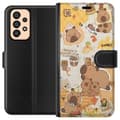 Miniatyrbilde 1 av 3: Samsung Galaxy A33 5G Lommeboketui Kawaii capybara mobilskal med gulliga djurmotiv