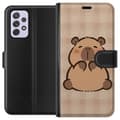 Pikkukuva 1 / 3: Samsung Galaxy A52s 5G Lompakkokotelo Mobilskal kawaii capybara flera figurer japansk stil
