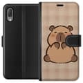 Miniatyrbild 1 av 3: Sony Xperia L3 Plånboksfodral Mobilskal kawaii capybara flera figurer japansk stil