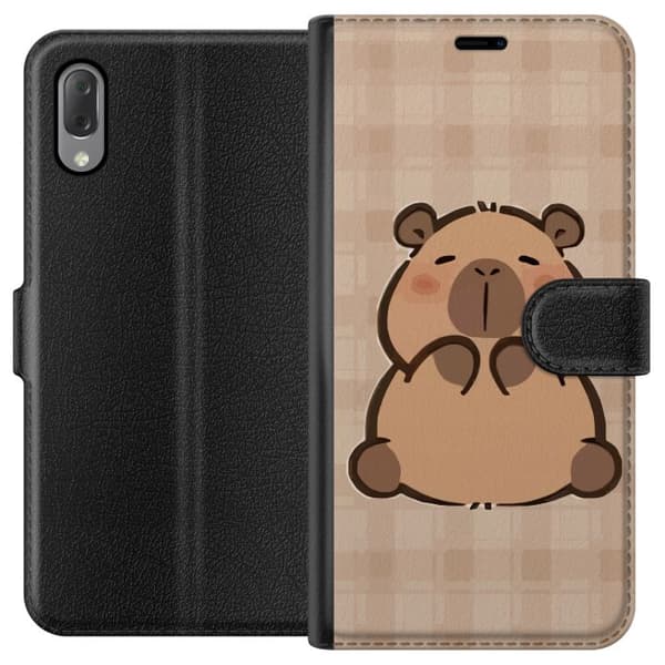 Sony Xperia L3 Plånboksfodral Mobilskal kawaii capybara flera figurer japansk stil