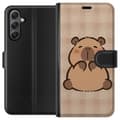 Miniatyrbilde 1 av 3: Samsung Galaxy S23 FE Lommeboketui Mobilskal kawaii capybara flera figurer japansk stil