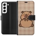 Miniatyrbilde 1 av 3: Samsung Galaxy S22 5G Lommeboketui Mobilskal kawaii capybara flera figurer japansk stil