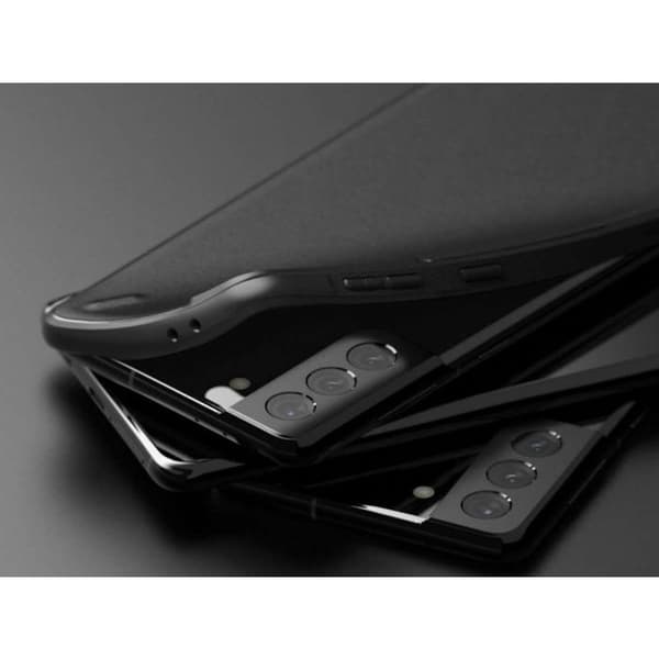 Coque telefon - Ringke Coque Onyx bumper för Samsung Galaxy S21+ Plus, svart
