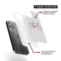 Miniatyrbild 6 av 6: Coque i förstärkt silikon med tryck kompatibel med Samsung Galaxy S23 Plus, cykelfärg Hipster