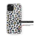 Miniatyrbild 2 av 6: Coque i silikonförstärkt med tryck kompatibel med Apple iPhone 15 Pro Leopard färgglad