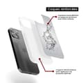 Miniatyrbild 6 av 6: Siliconfodral med förstärkt tryck kompatibel med Samsung Galaxy S23 Plus Noternas vals