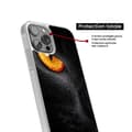 Miniatyrbild 4 av 6: Förstärkt silikonfodral med tryck kompatibelt med Apple iPhone 15 Panteröga
