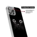 Miniatyrbild 4 av 6: Siliconförstärkt tryckt fodral kompatibelt med Samsung Galaxy S24 FE Kattögon