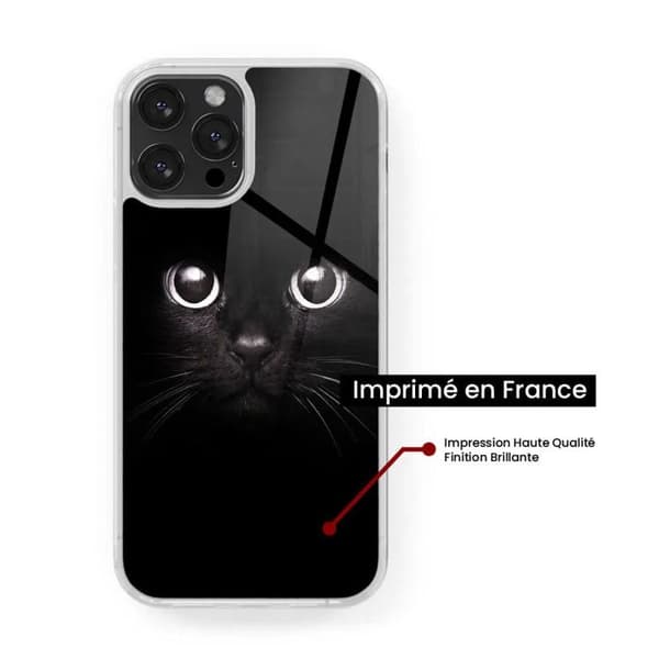 Siliconförstärkt tryckt fodral kompatibelt med Samsung Galaxy S24 FE Kattögon