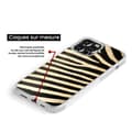 Miniatyrbild 3 av 6: Coque i svetsad silikon som är kompatibel med Apple iPhone 16 Pro Max Zebra
