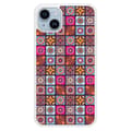 Miniatyrbild 1 av 6: Silikonskal med förstärkt tryck kompatibel med Apple iPhone 14 Plus Patchwork Mandala
