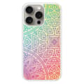 Miniatyrbild 1 av 6: Coque i silikonförstärkt med tryck, kompatibel med Apple iPhone 15 Pro Mandala Pastell