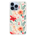 Miniatyrbild 1 av 6: Siliconeförstärkt tryckt skal kompatibelt med Apple iPhone 13 Pro Blomvägg