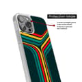 Miniatyrbild 4 av 6: Coque i silikon med förstärkta tryck kompatibel med Apple iPhone 13 Pro Max Retro linjer
